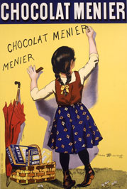 Affiche des chocolats Menier